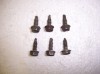 REAR WINDOW TRIM  METAL BOLTS 6 USED